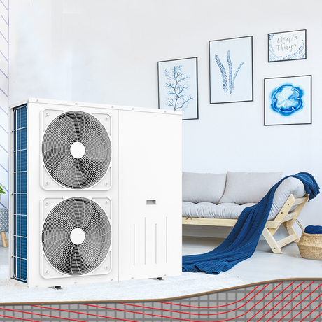 Тепловой насос высокой мощности для отопления и охлаждения для домов